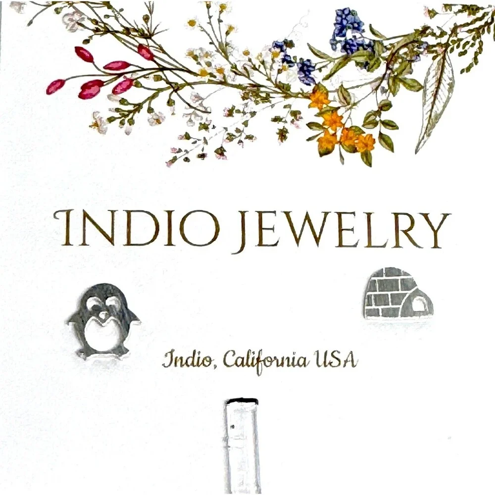 Indio Jewelry Tiny Brushed Silver Igloo Penguin Stud Earrings #121
